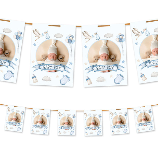 Baby Photo Bunting