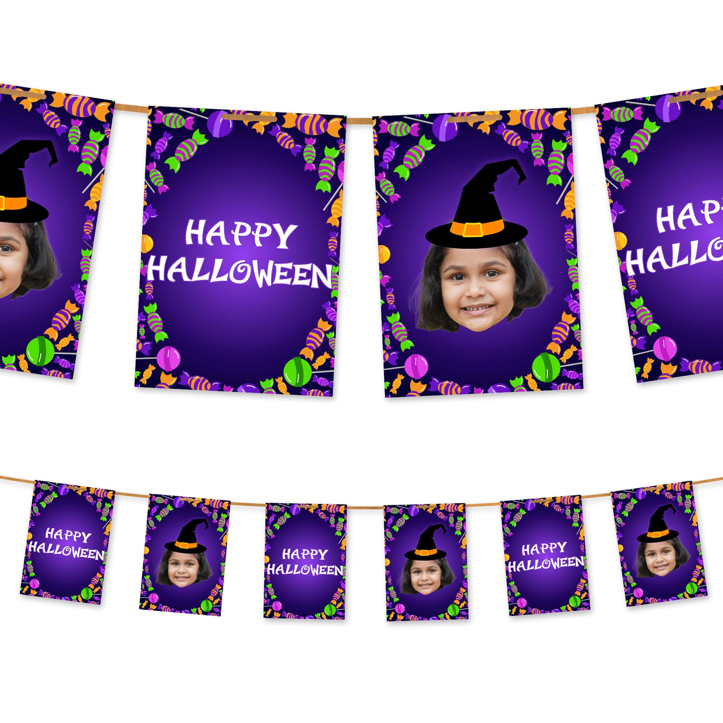 Witch Hat Photo Bunting