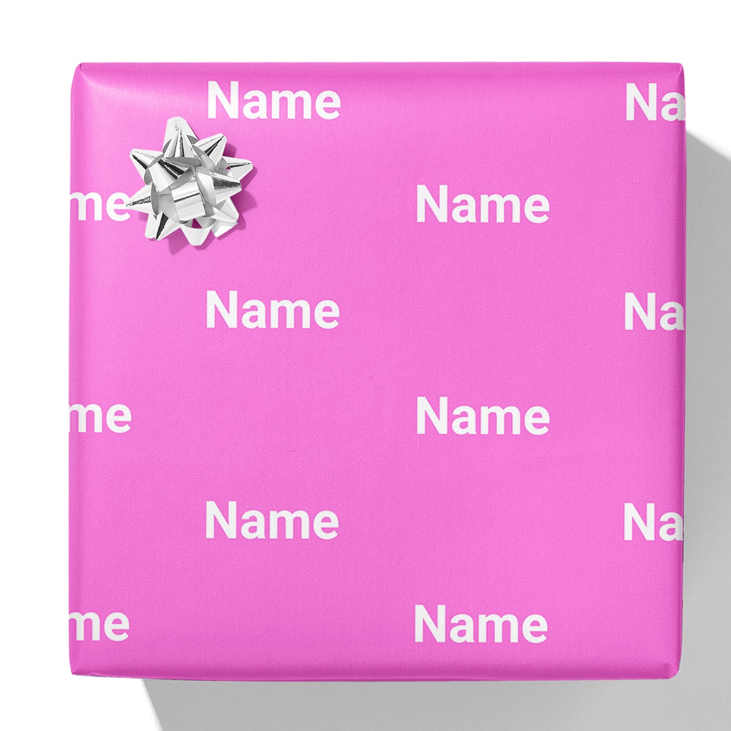 Block Colour Name Gift Wrap