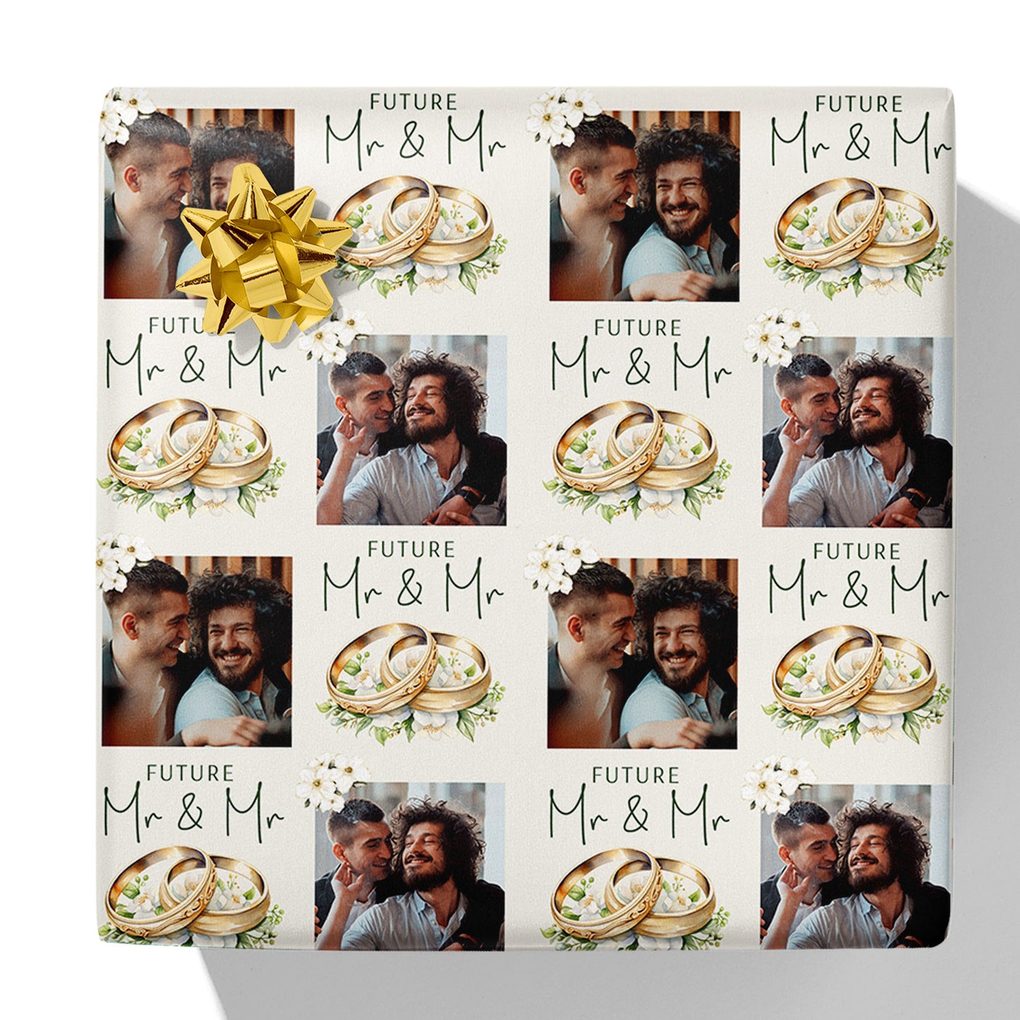 Future Weds Photo Gift Wrap