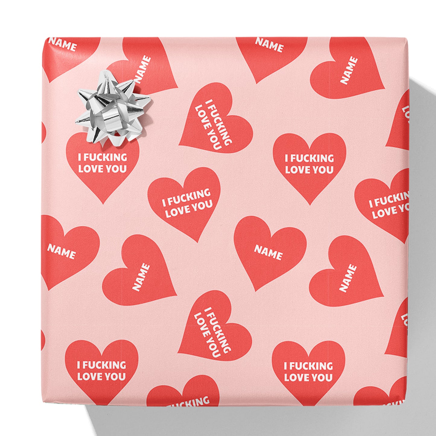 IF*cking Love You Name Geschenkpapier