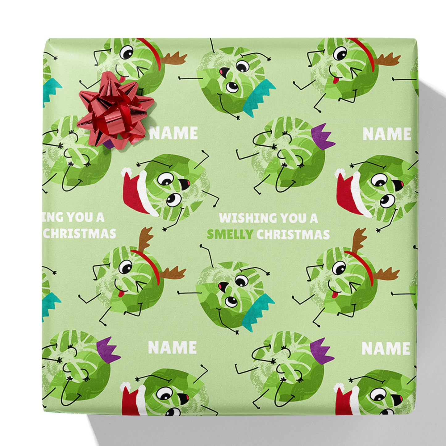 Wishing You a Smelly Christmas Gift Wrap