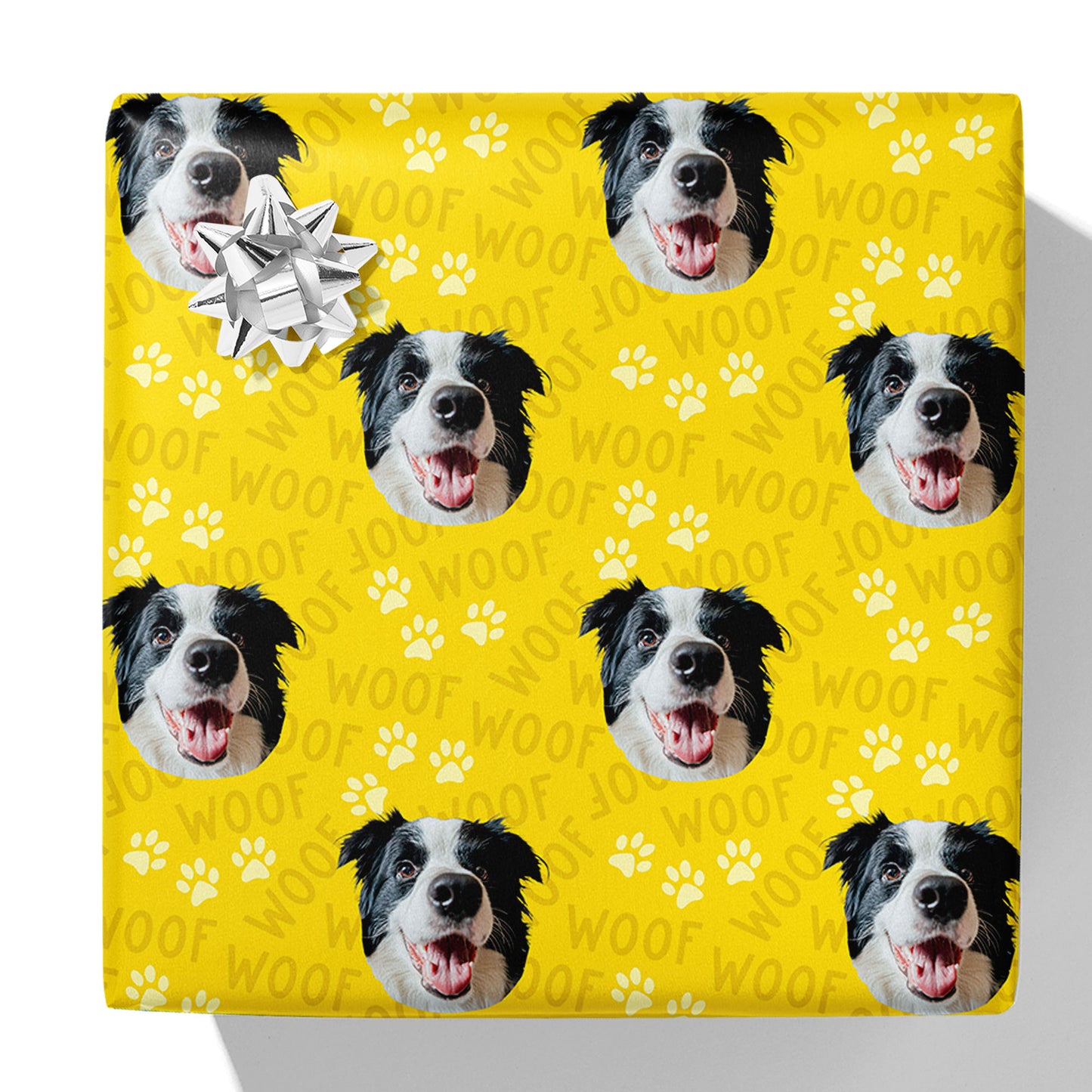 Your Dog on Paper Gift Wrap